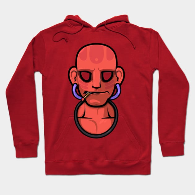 dhalsim om Hoodie by jangangori